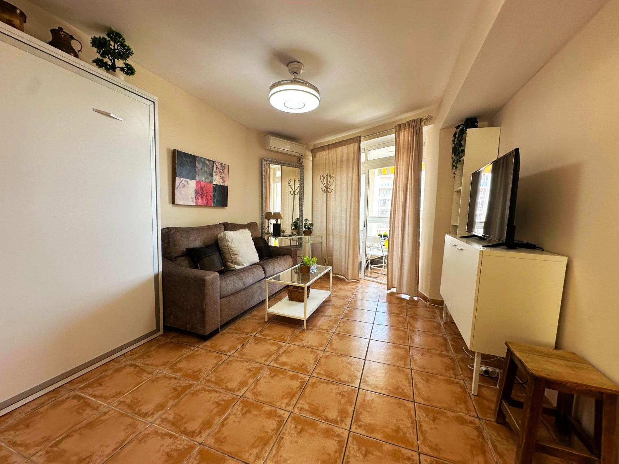 Tam6 - Frente Playa, Wifi, Terraza, Vistas Al Mar Appartement Benalmádena
